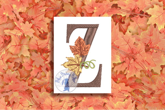 Autumn Letter Z