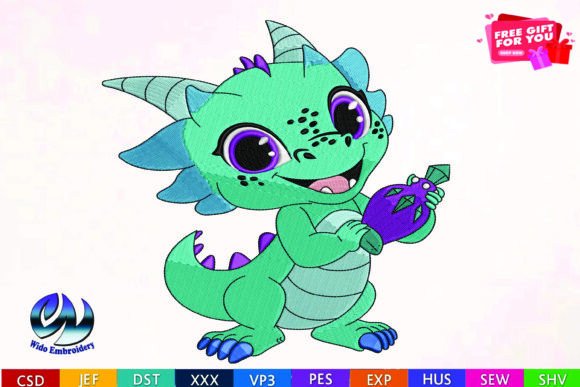 Baby Dragon Design,10 Formats