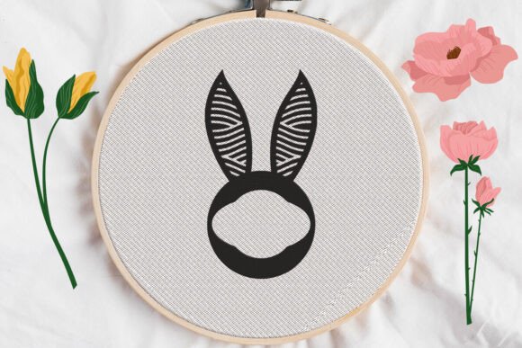 Bunny Head Monogram
