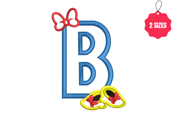 Letter B with Bow