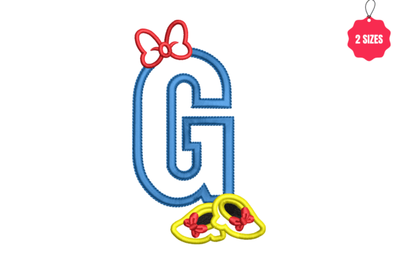 Letter G with Bow