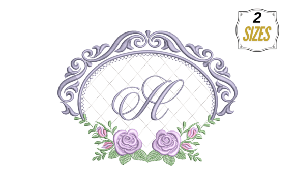 Letter H in Beautiful Template