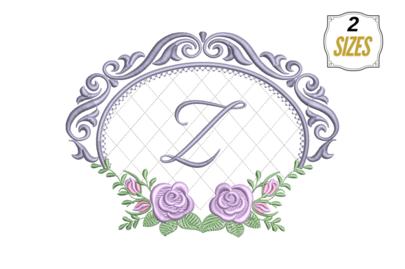 Letter Z in Beautiful Template