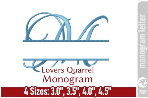 LQ Monogram Letter - M - Medium