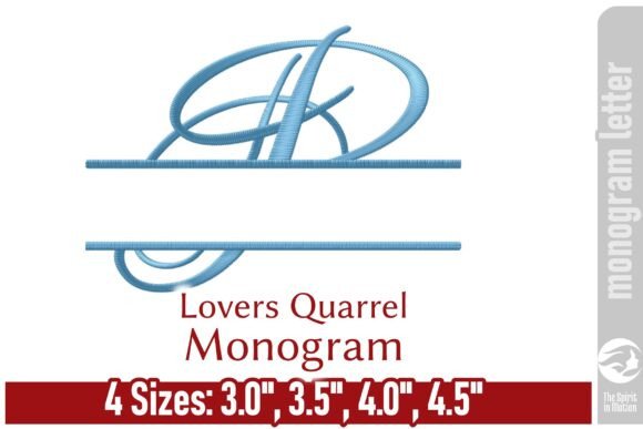 LQ Monogram Letter - P - Medium