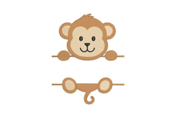 Monkey Monogram