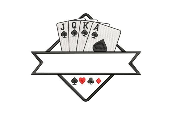 Poker Cards Monogram