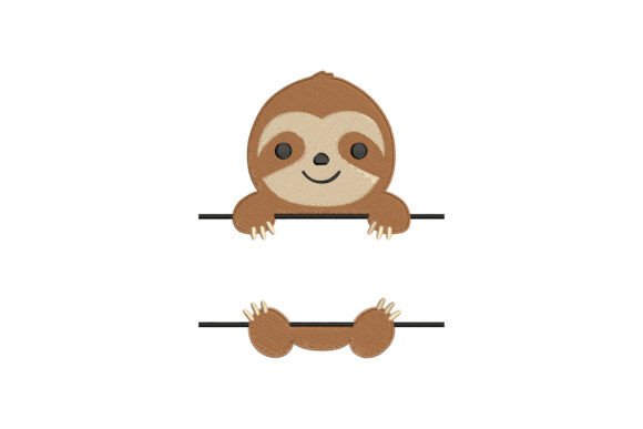 Sloth Monogram