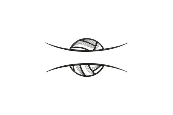 Volleyball Monogram