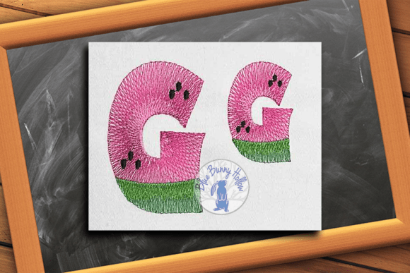 Watermelon Letter G